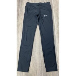 Nike Leggings Womens small Fast Mid Rise Black Running Tight Cropped Workout Gym